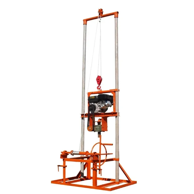 

Well drilling rig household small 100-meter drilling rig equipment high-power deepwater well acoustic testing rig