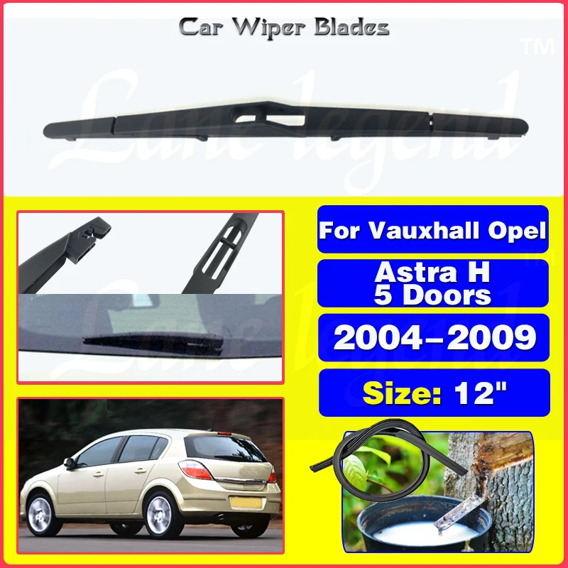 

Car Wiper Blade Rear Back Window Windscreen Windshield Wipers For Vauxhall Opel Astra H 5 Doors 2004 - 2009 Auto Accessories 12"