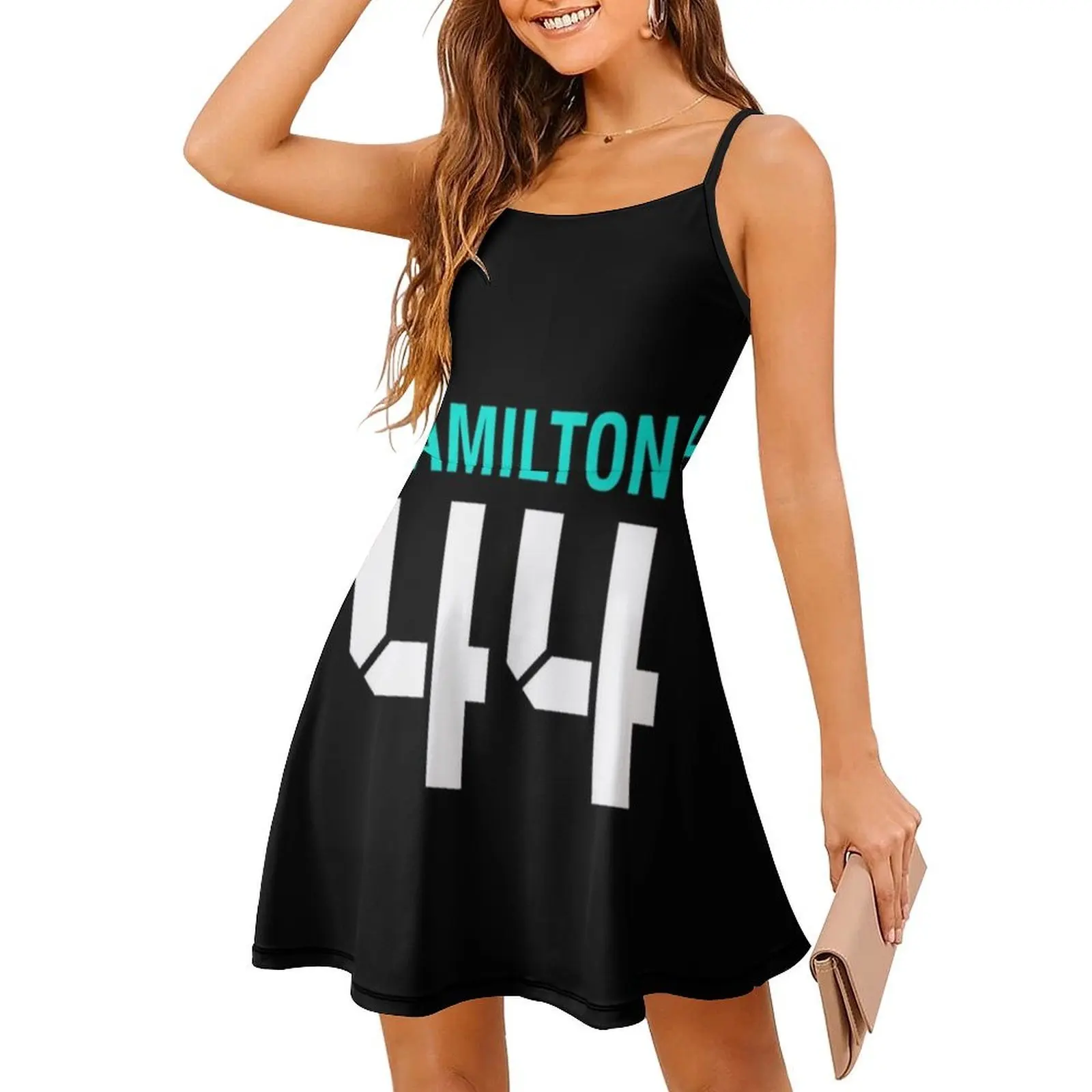 44 فستان سموك زهري للنساء لربيع وصيف فستان كاجوال للحفلات لويس لويس 44 Teamlh فساتين نسائية #3