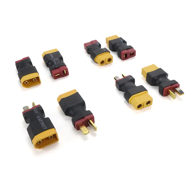 XT60-Stecker auf Dean T-Stecker / T-Buchse auf XT60-Buchse Adapter für RC-Helikopter Quadcopter LiPo-Akku Steckverbinder – Detail 3