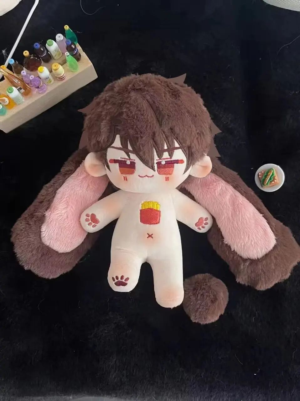 

Limited Plushie Figure Models Mascot 20cm Morisawa Chiaki Doll Game Ensemble Stars あんさんぶるスターズ! Doll Naked Doll Fans Collect Toys