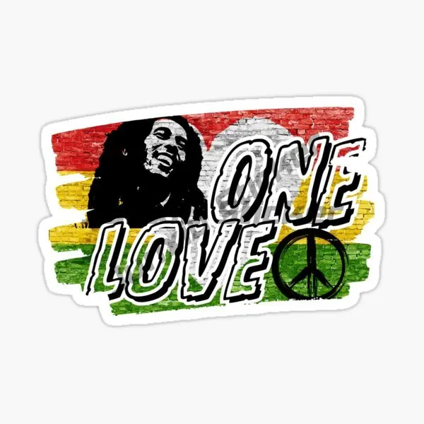 

BOB MARLEY One Love Reggae Car Accessories Vinyl Waterproof Reflective Decor Decals