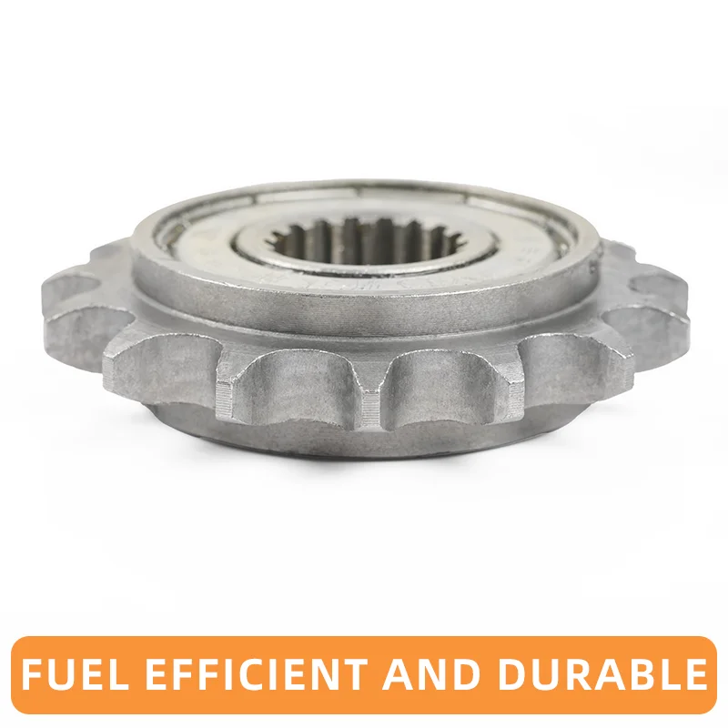 High-quality motorcycle transmission wheel skate wheel, fuel-efficient wheel, 428-15 tooth, 420-14 tooth small sprocket