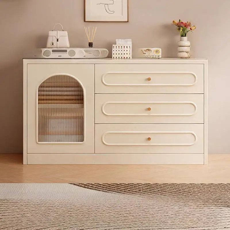 

White Drawers Vanity Table Dest Luxury Wooden Mirror Corner Dressing Table Modern Saving Makeup Tafel Furnitures For Bedroom