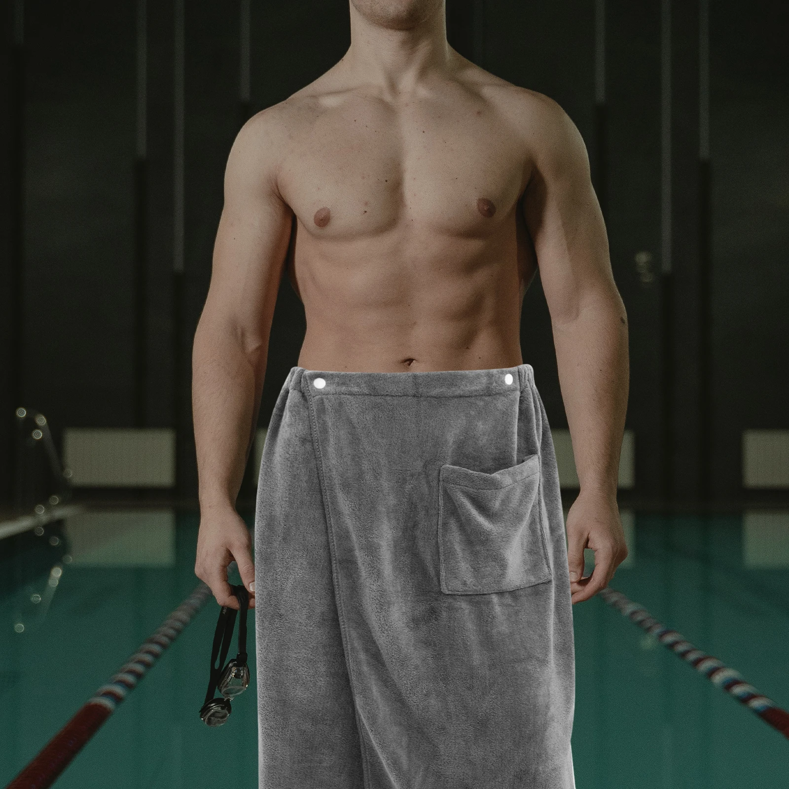

Bath Towel Softer Absorbent Thicken Thicken Warm Towel Warm Fiber Shower Bath Cover Wrap Grey Fast Drying Travel Men Women