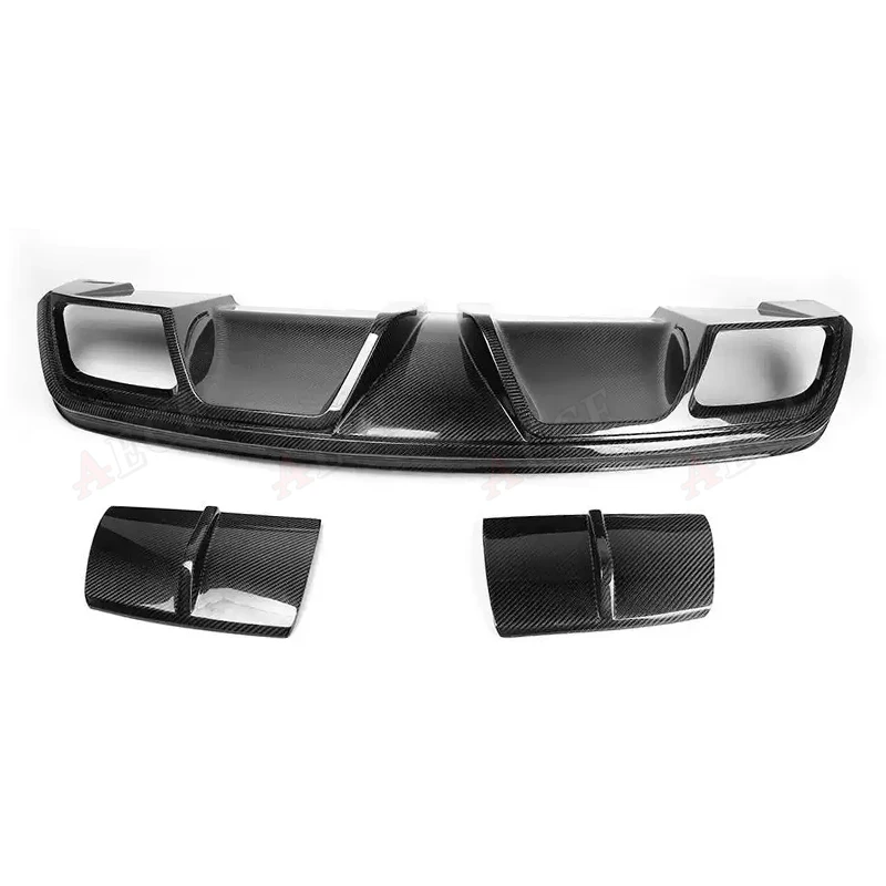 Carbon Fiber Rear Bumper Lip Diffuser For Mercedes Benz CLA Class AMG W117 CLA45 CLA220 CLA260 Rear Lip Splitter Body Kit