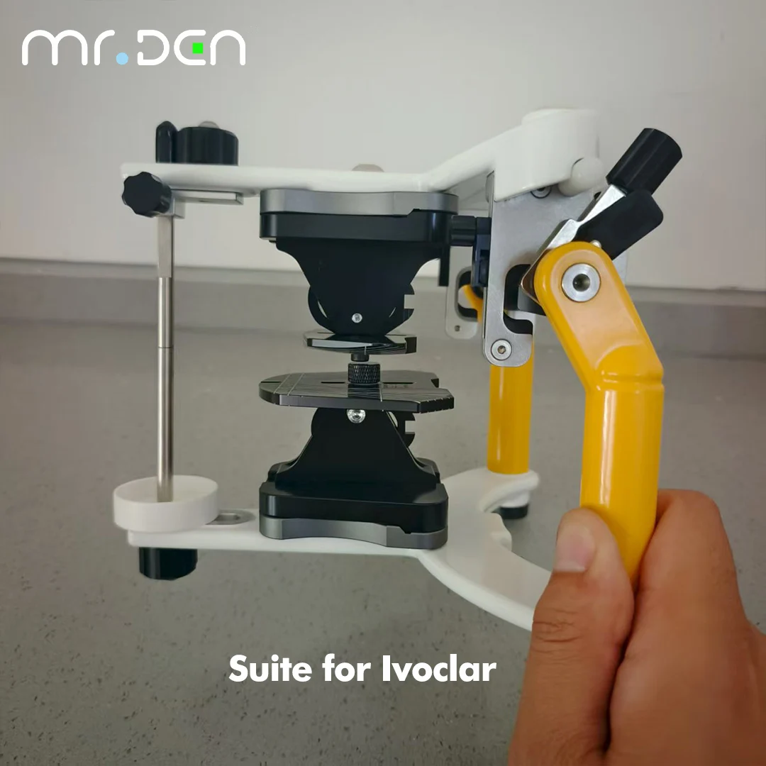 

MR DEN 100% Оригинальный дизайн: направляющая для выравнивания зубных протезов, стоматологическая лабораторная система Gilbach, полный комплект направляющих для выравнивания челюстей, магнитная базовая пластина