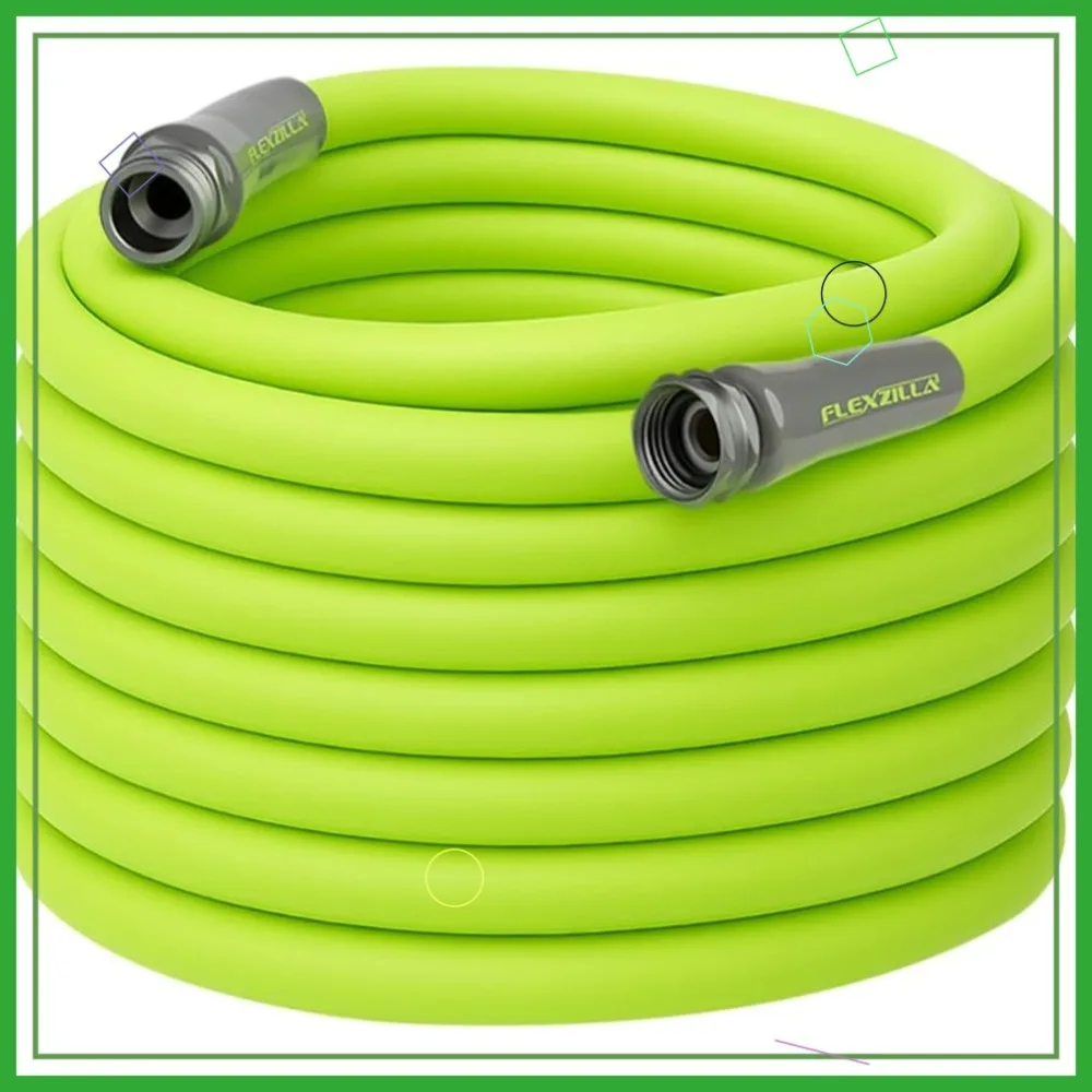 

5/8 in. x 100 ft. Lightweight All-Weather Garden Hose, Flexible Durable Water Hose with Leak-Free Connections