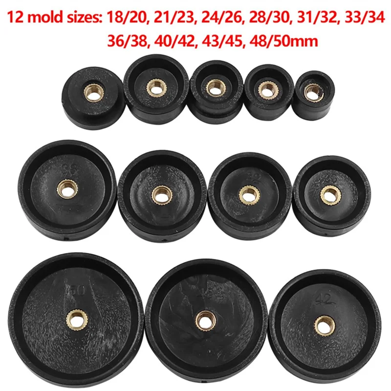 ELBA_Watch Capping Device Desktop Watch Repair Tool Set Replace Battery the Capping Device is Equipped with 12 Dies.