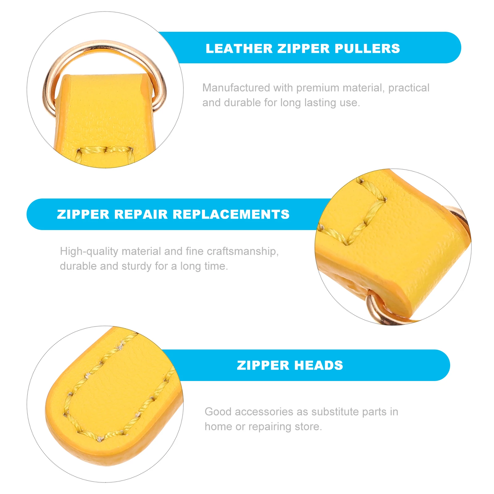 

High-Quality Zipper Repair Replacements Zipper Pulls for Clothes Bags Luggage Durable Sturdy Long-Lasting