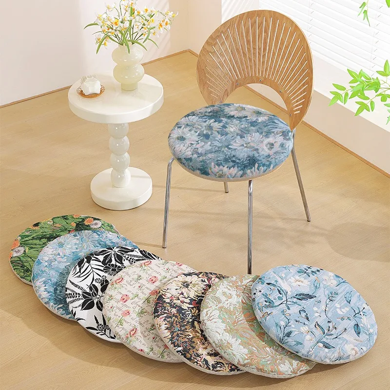 1 قطعة وسادة تاتامي مستديرة قابلة للإزالة مع سحاب ديكور المنزل وسادة كرسي الطابق لينة عدم الانزلاق مقعد حصيرة yez자 Куعة كوسينو Sedia ÁagamıСМТСМГБГБГБГМТСМТСМАВГБГМАВМТСНТМАВМТНТ #2