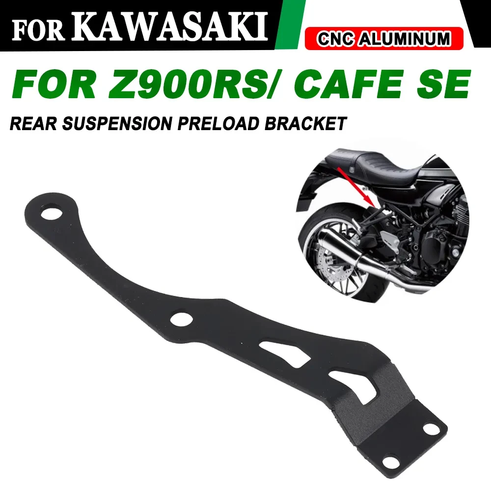 Pre Loading Adjuster Stand Rear Shock Suspension Preload Bracket For Kawasaki Z900RS Z900 RS CAFE SE Motorcycle Accessories