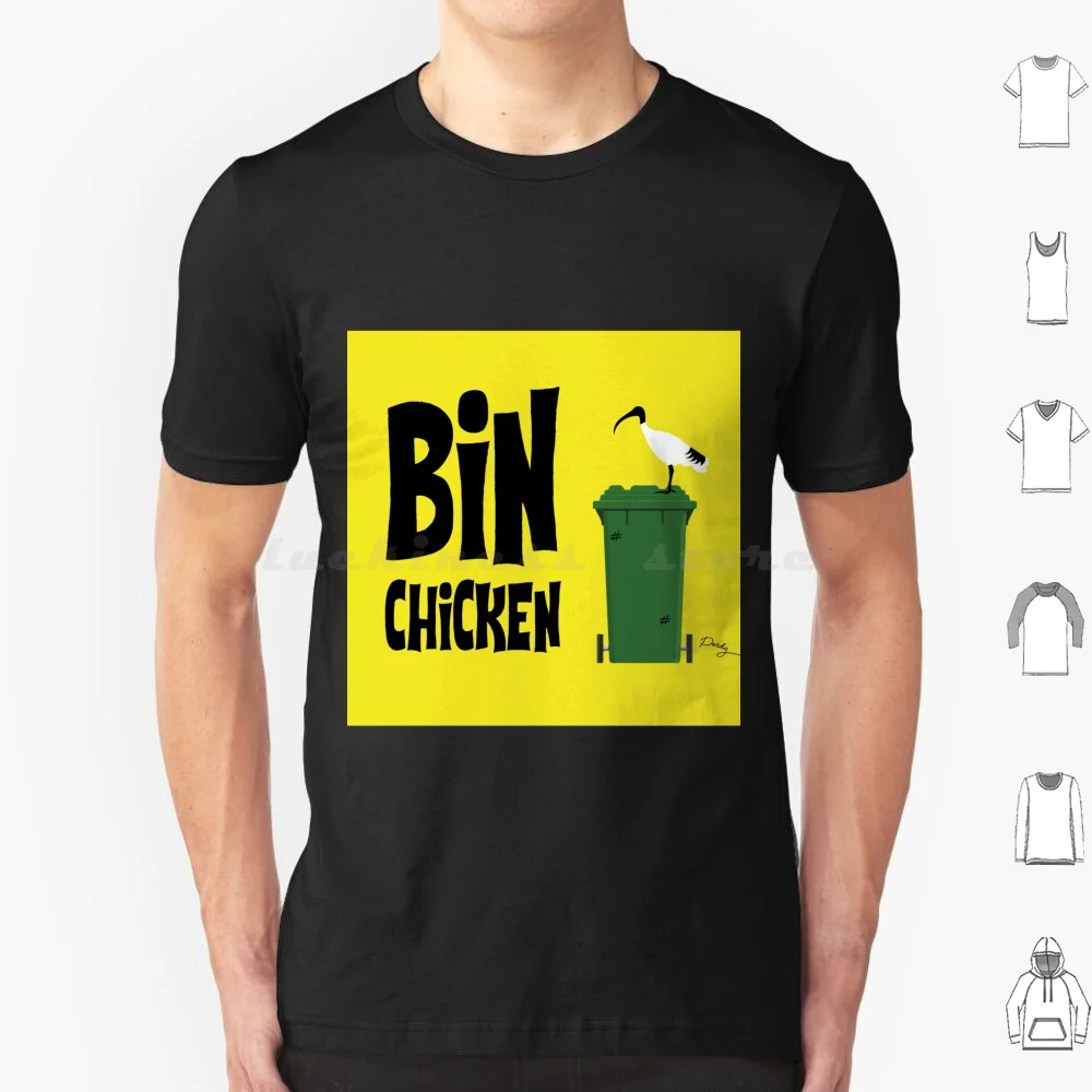 Yellow Bin Chicken T Shirt Men Women Kids 6Xl Yellow Bin Chicken Tip Turkey Trash Vulture Ibis Bird Chicken Turkey Cardsbyakid