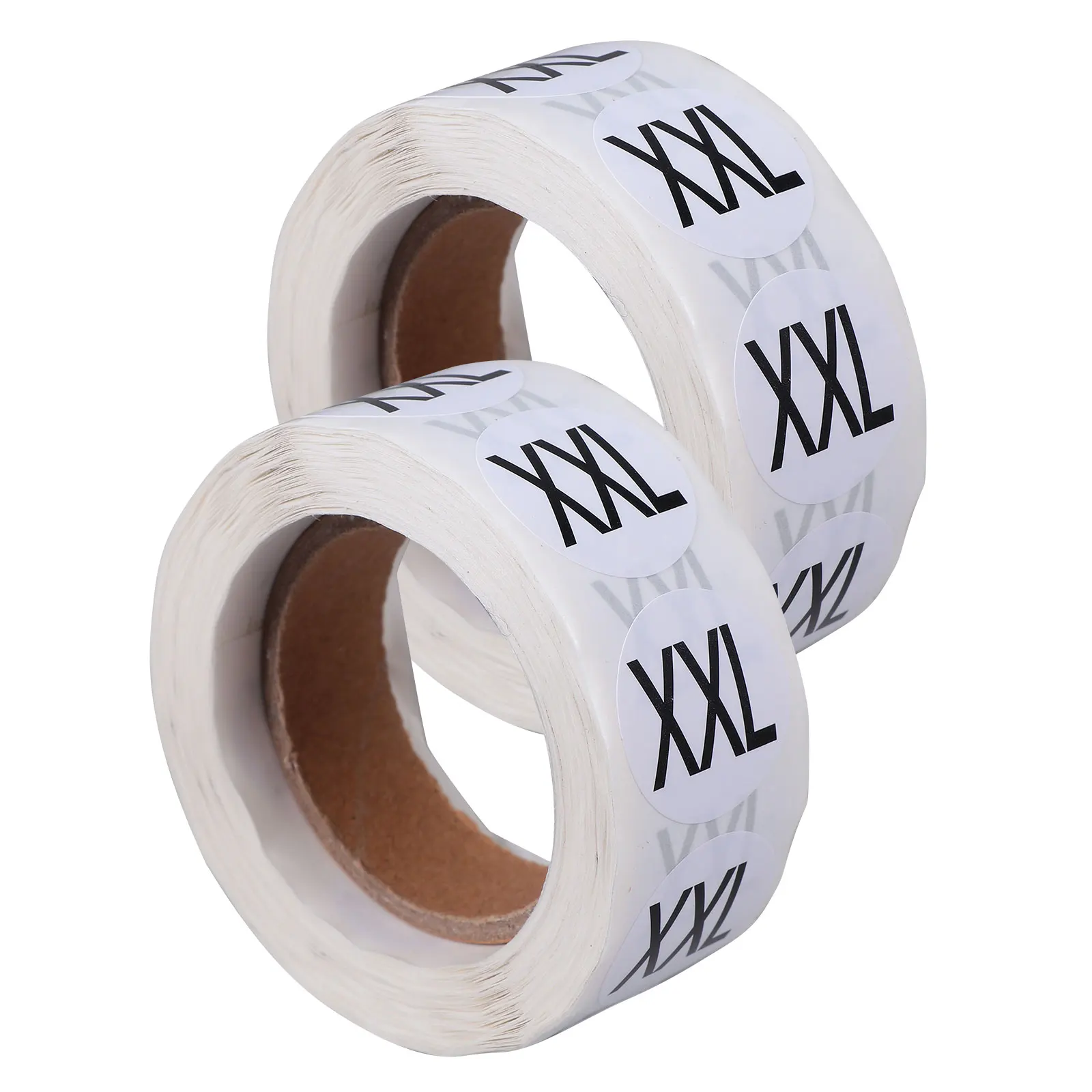 

2 Roll Multifunction Clothes Self Adhesive Paper Clothing Size Round Sticker Label Stickers for