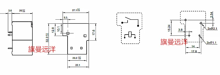 (5 pièces/uno) MPQ1-S-112D-A 40A 12V 1 T90