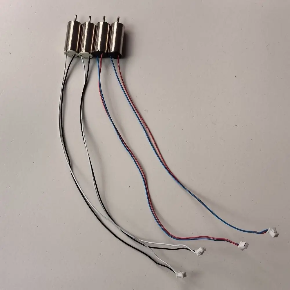 1/2/4 Stück Vorwärts Rückwärts Rc Vierachsen Flugzeugmotor Mini 8620 Motor RC Folding Quadcopter Silber Vorwärts Rückwärtsmotoren