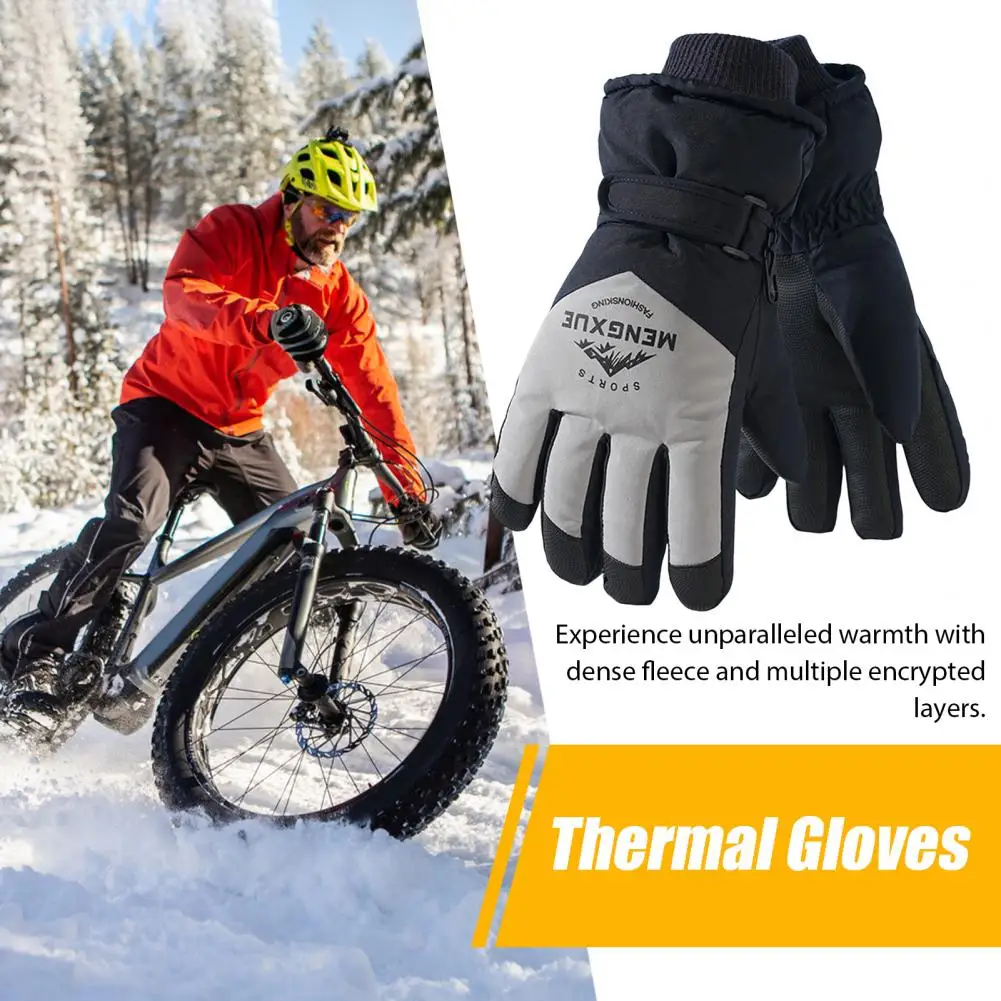 Thermal Gloves for Winter Gloves Winter Thermal Gloves for Outdoor Sports Men Women Waterproof for Cycling