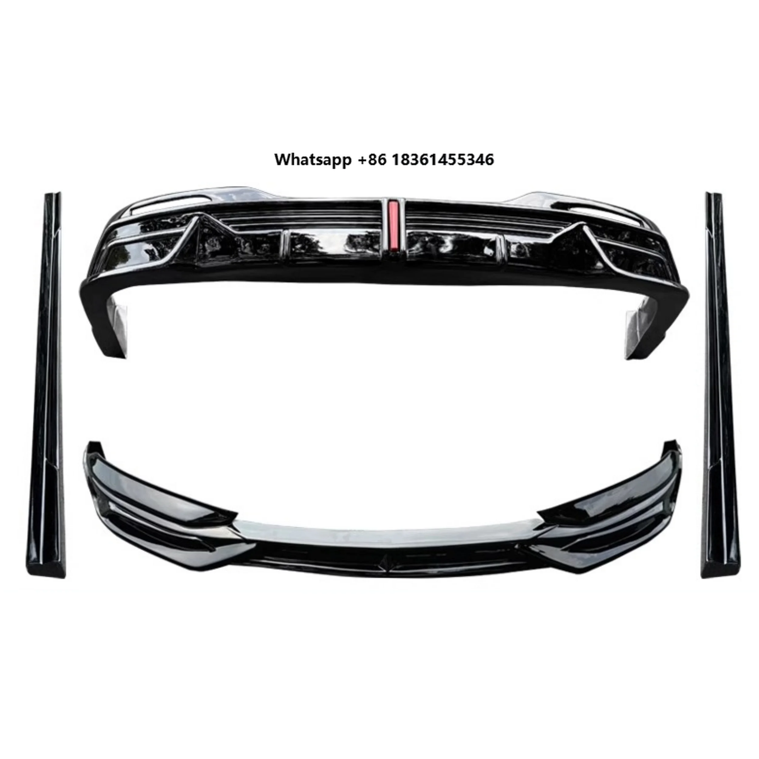For 007 24-25 modified Surround Front lip Rear lip Side skirt Car Accessories Body kit