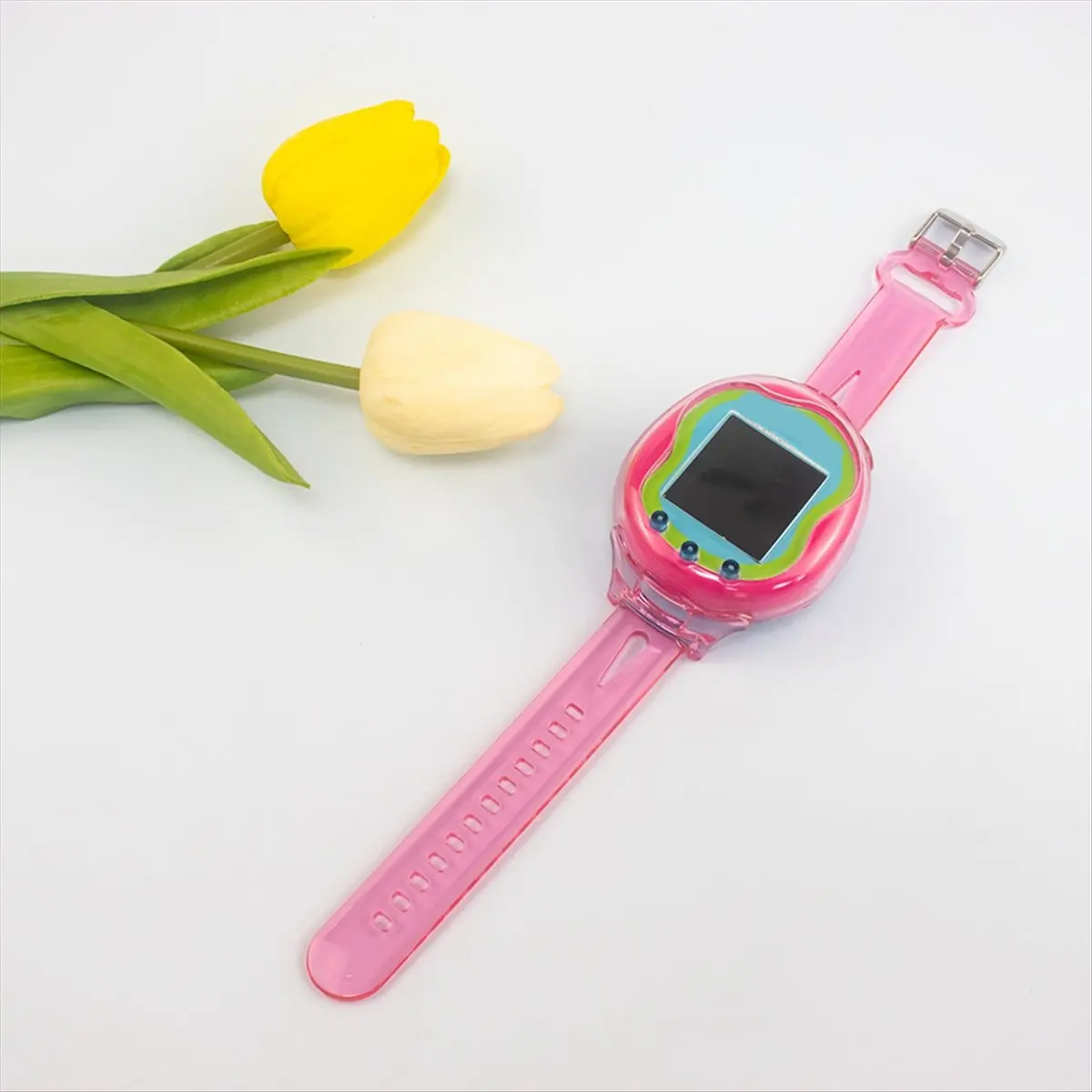 L73A NEW Wrist Strap for Wristband Shockproof Anti-Drop Interactive Virtual Pet Band Washable for Kids Teen,A