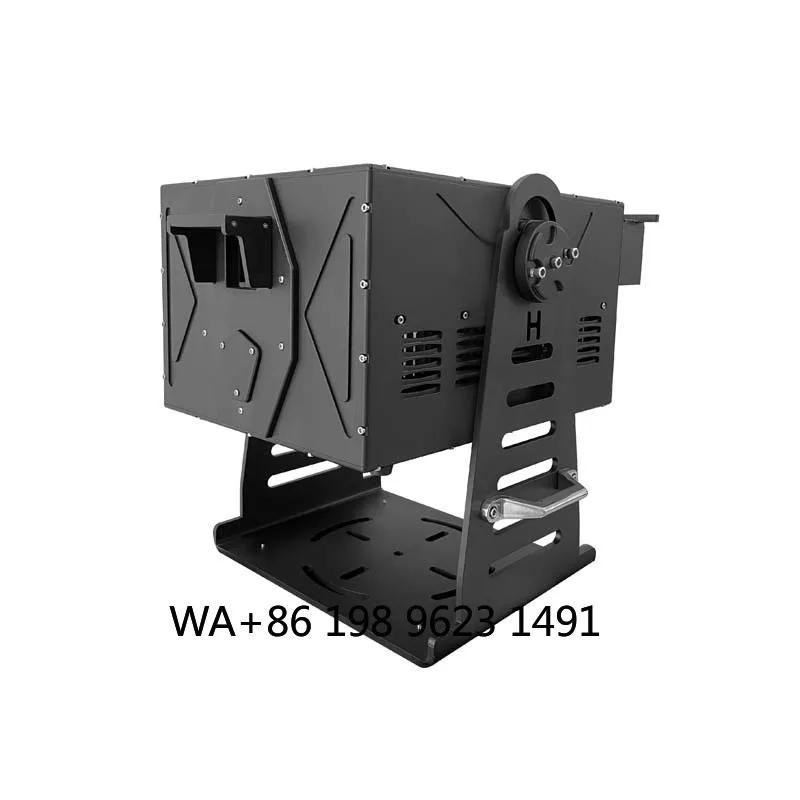 E27 RGBW Kinetic Winch Beam Ring Light DMX512 Dynamic Hanging Lighting for Night Club Disco DJ Stage