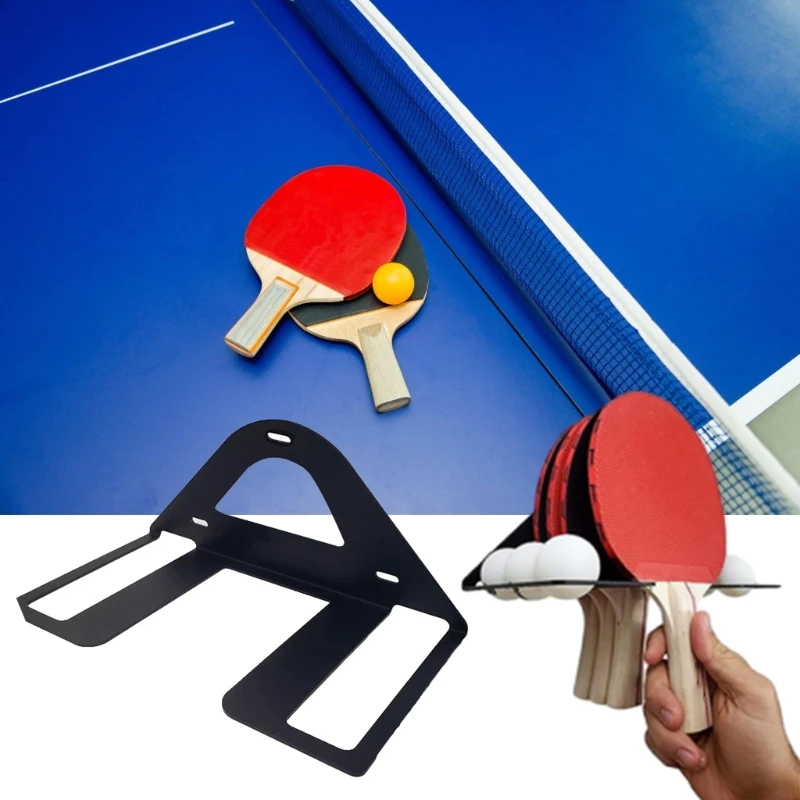 Pingpong-Paddel-Aufbewahrungsregal, wandmontierter Tischtennisschläger-Display-Halter, wandhängender Tischtennisschläger-Halter