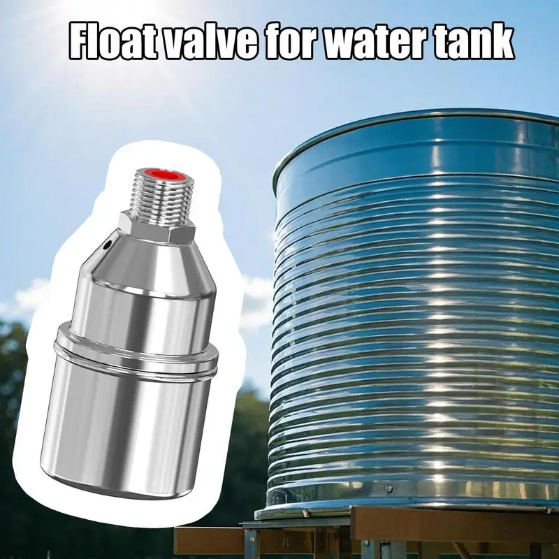 

Float Valve For Water Tank Automatic Water Shut Off Valve Stainless Steel Waterline Controller For Cistern Aquarium Livestock
