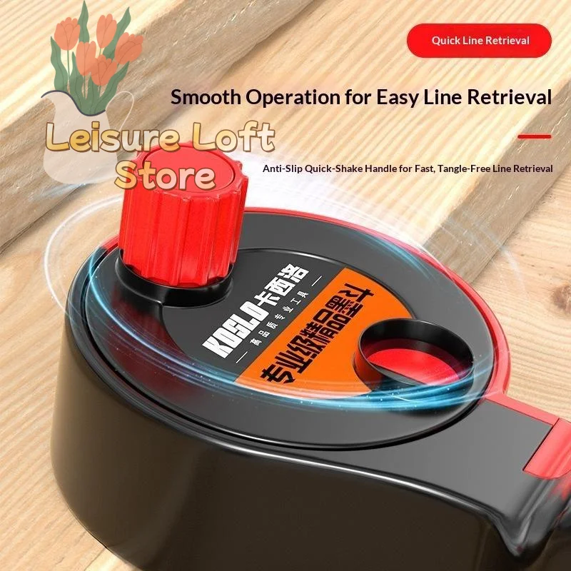 Manual Automatic Carpentry Line Marker Leakproof Sealed Ink Scribing Tool for Industrial Woodworker Job Sites