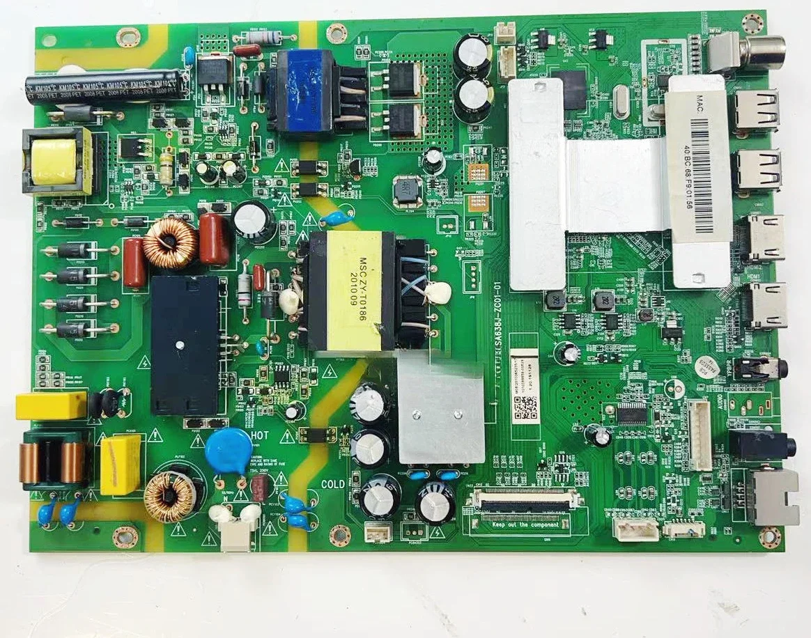 Sharp 4T-C50BDXA TV main board MSA638J-ZC01-01 screen V500DJ6/7-QE1 circuit board