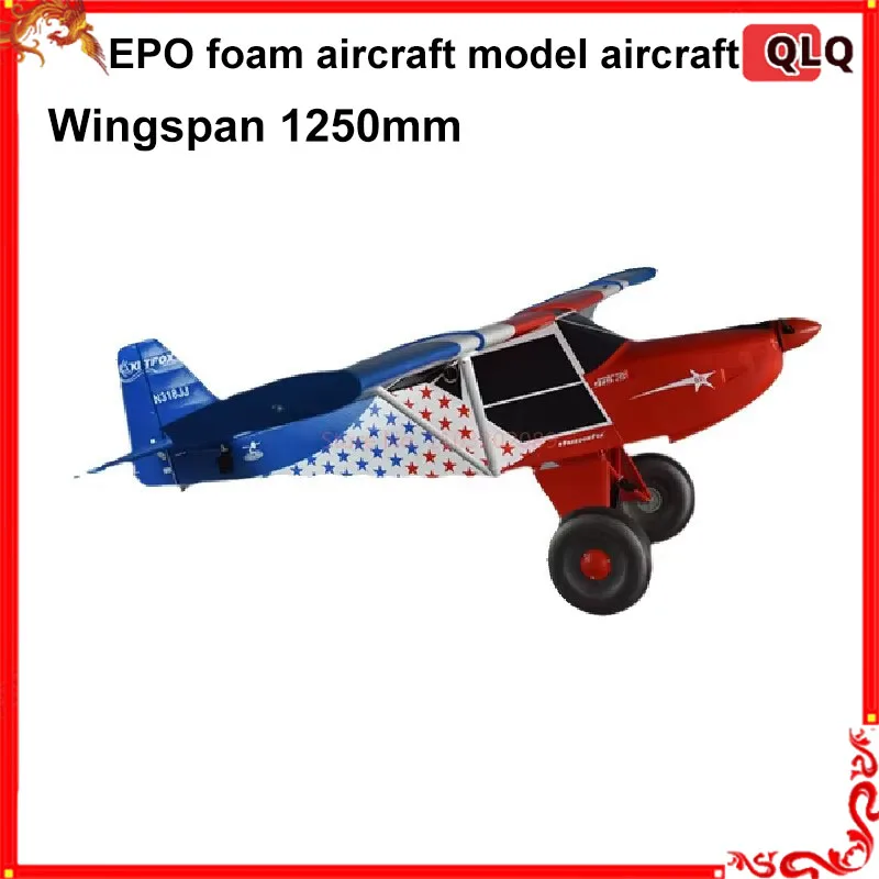 

New Professional Fox Electric Model Rc Remote Control Aircraft Fixed Wing Model Off-Road Large Tire Flap Epo Foam Trainer Toys