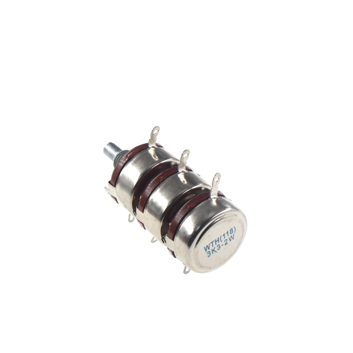 WTH118-3 2W 1A  triplet triple Potentiometer WTH118-1A 2W 470R 1K 2.2K 2K2 3K3 10K 47K 100K 150K 220K 470K 500K 560K 1M 2.2M