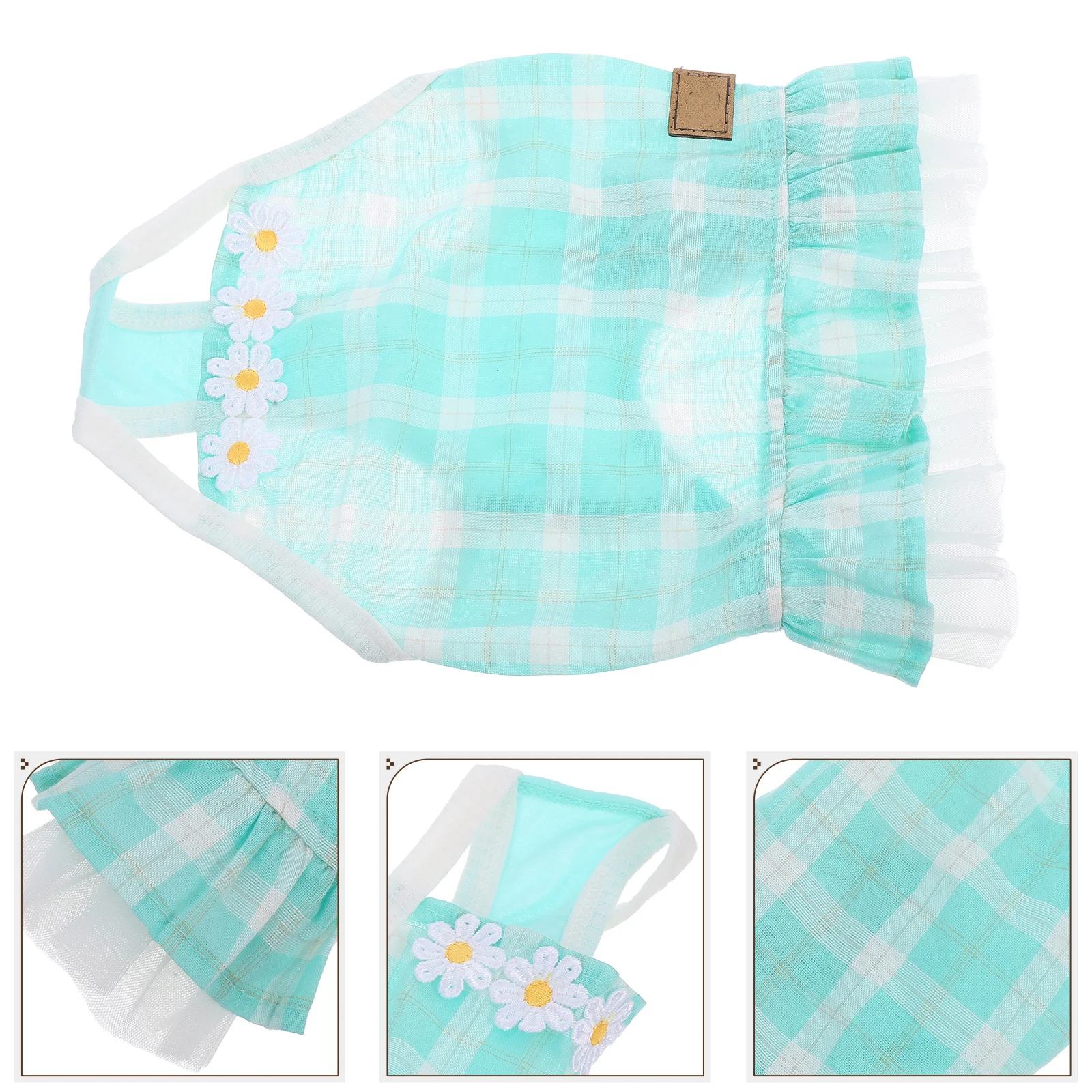 

Dress Polyester Kitten Clothes Holiday Party Wear Decorative Costume Household Cat Apparel Decorative Cat Apparel Accessory