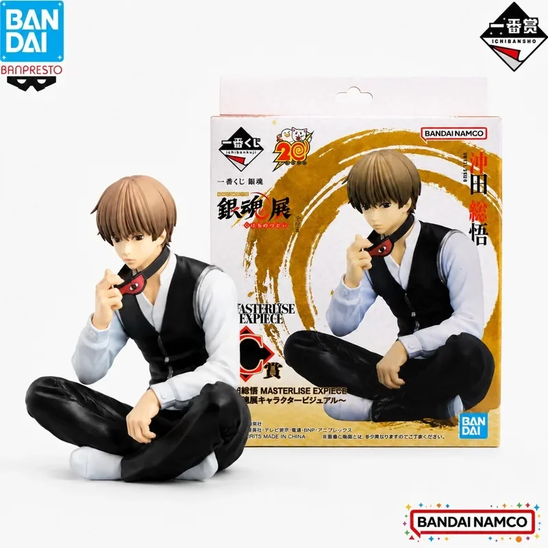 In Stock Bandai Original Ichiban Kuji Gintama Okita Sougo Action Figure Model Doll Brand New Boxed Anime Characters Toys Model