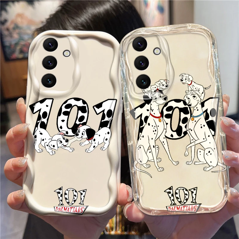 

One Hundred And One Dalmatians For Samsung A55 A54 A53 A52 A35 A34 A33 A32 A25 A24 A23 A22 A21S A15 A13 A14 5G Wave Oil TPU