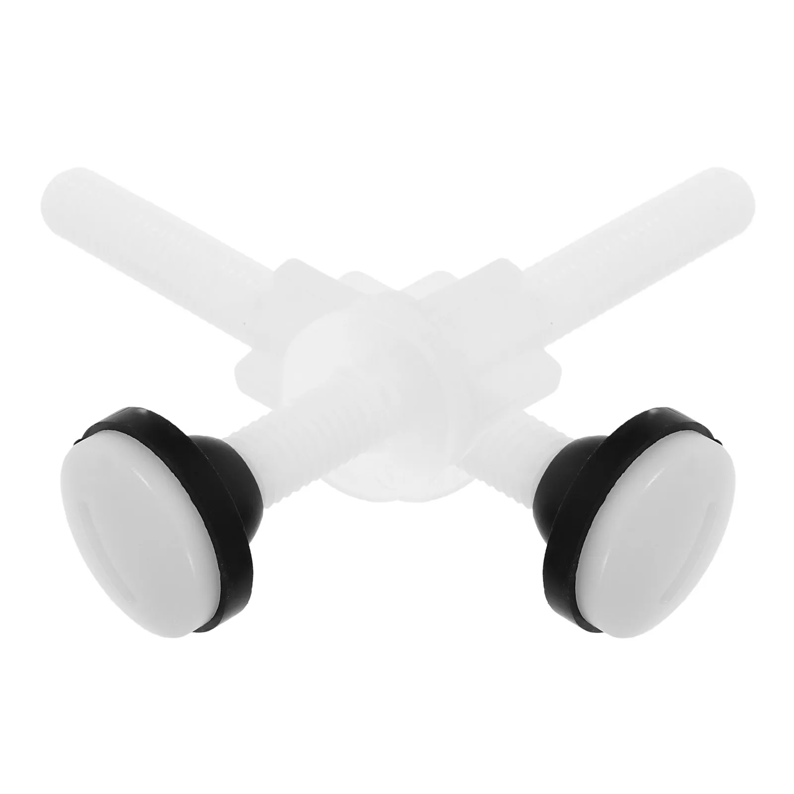 1Pair Pom Toilet Seat Bolts Replacement Kit Heavy Duty Waterproof Tank Screws with Washers Compatible with All Major Toilet