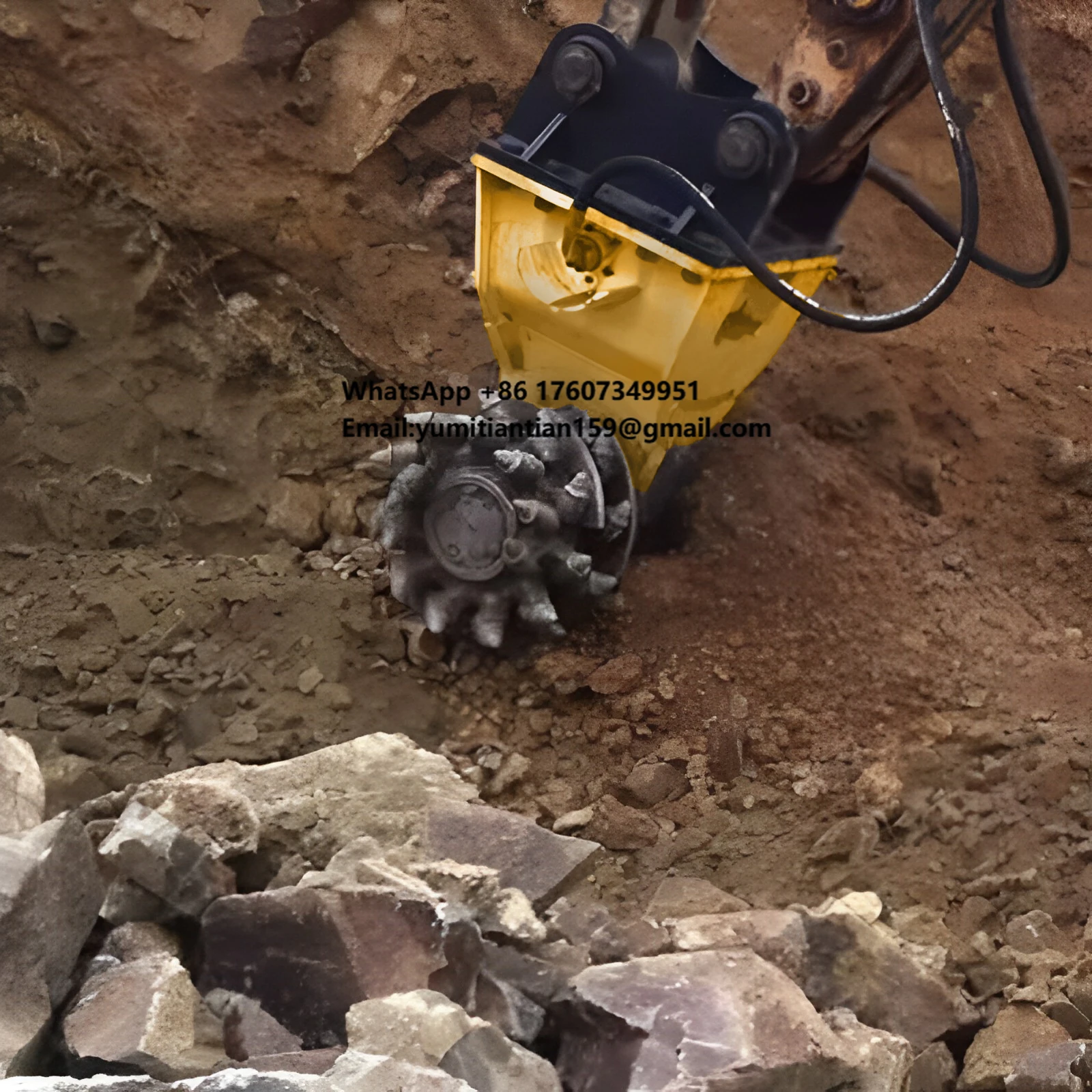 

Rock Grinder Hydraulic Excavator Milling Machine Excavator Rotary Drum Cutter for Sale