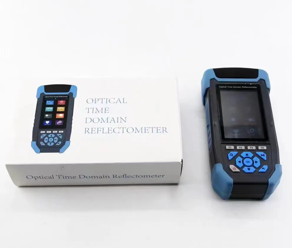 New JW3302SJ OTDR Optical Time Domain Reflectometer with 3.5inch Colorful LCD Screen