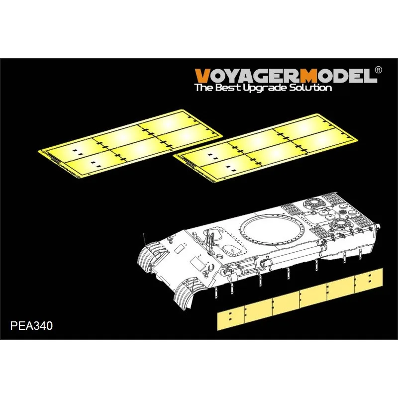 

Voyager Model PEA340 WWII German Panther A/D Schurzen (For ZVEZDA 3678)