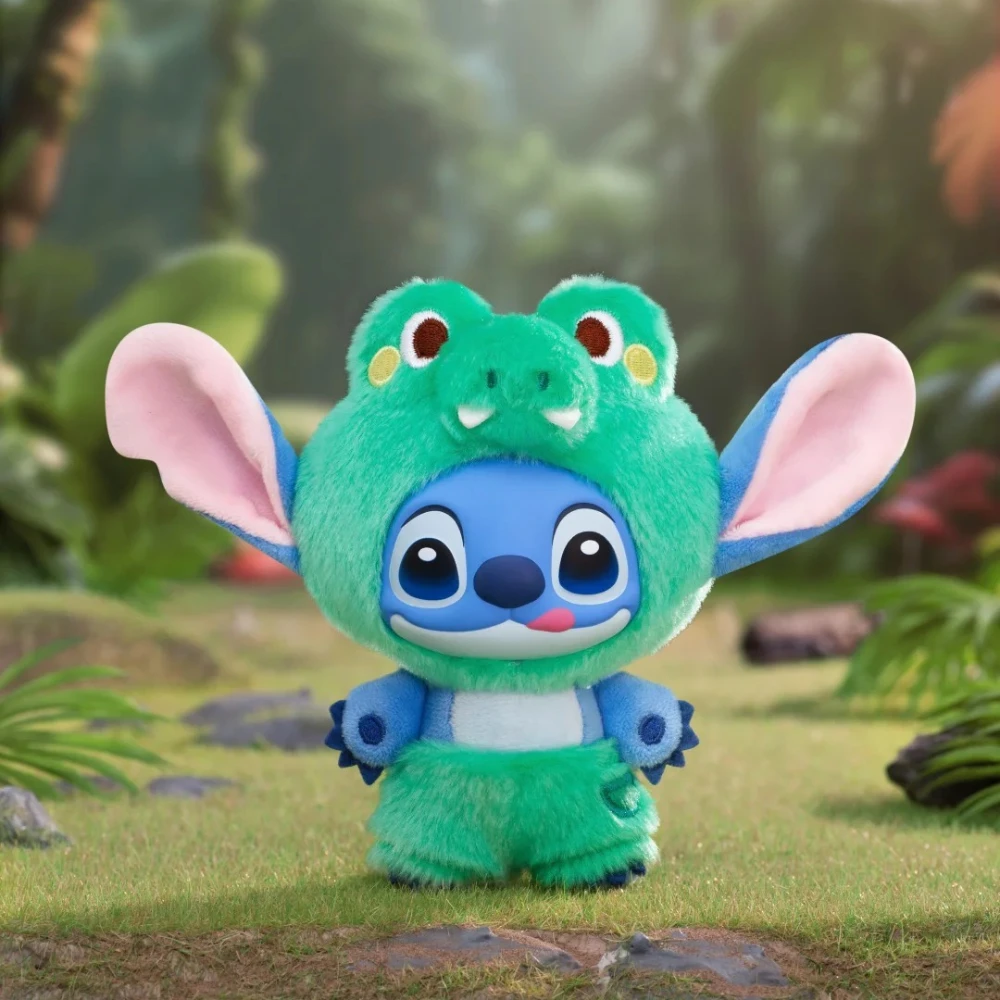 Новая серия Stitch Wild Animals, слепая коробка, милые коллекционные игрушки, виниловая фигурка аниме, плюшевая загадочная коробка, украшение, куклы, подарок