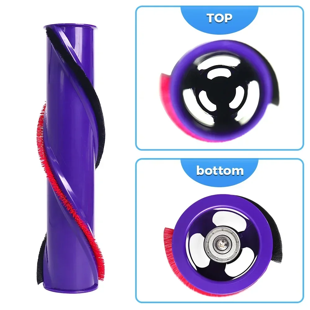 Rouleau de brosse, pièce de rechange pour aspirateur Dyson V10, Compatible avec rouleau de brosse sans fil, Kit de remplacement de rouleau de barre de brosse
