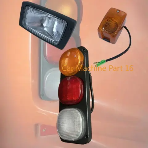 Fit for Doosan Wheeled Excavator 150W-9C 210W-9C Headlight/turn Signal/ Tail Light Assembly
