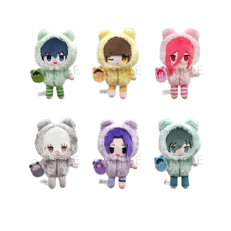 

TAPIOCA Blue Lock Palm Size Plush Dolls Baby Pajamas Ver Anime Character Stuffed Toys Isagi Yoichi Bachira Meguru For Anime Fans