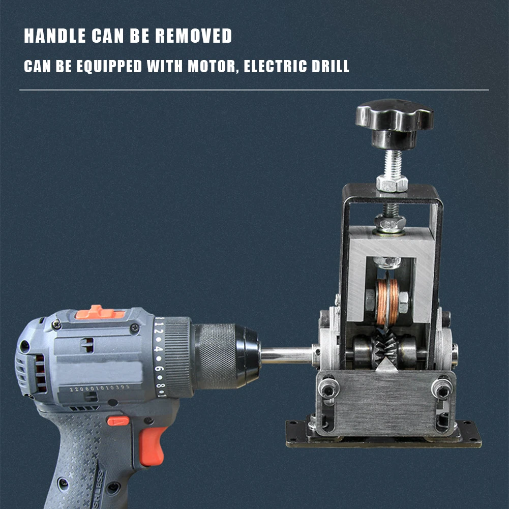 

Portable Wire Stripping Machine with Hand Crank Drill Powered Multi Functional for Scrap Copper Wire and Cable Recycling