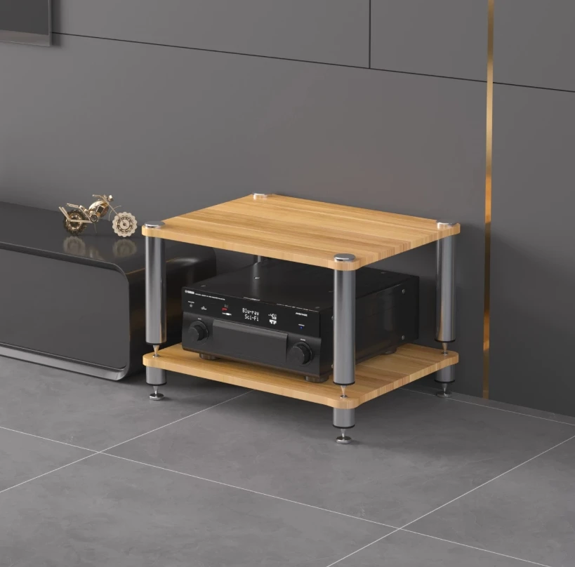 Split type shock-absorbing speaker, amplifier cabinet bracket, tripod cabinet, KTV home theater bracket