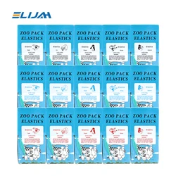 ELIJAH CYZ115 5000pcs/Box O-ring/inter Oral Elastics Dental Orthodontic Zoo Pack Elastics Rubber Bands Latex Ligatures Ties