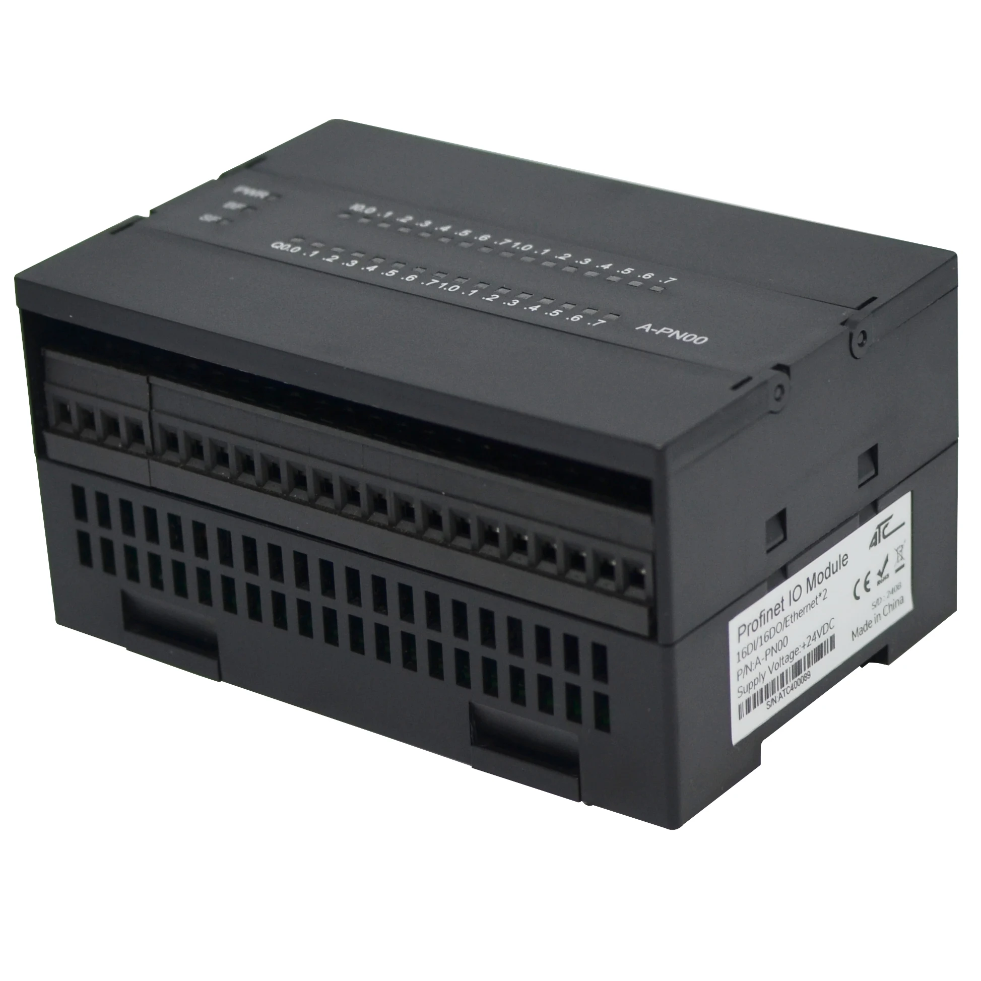 Module Io Profinet avec communication PNP 16di 16do sur extension d'e/s (A-PN00)