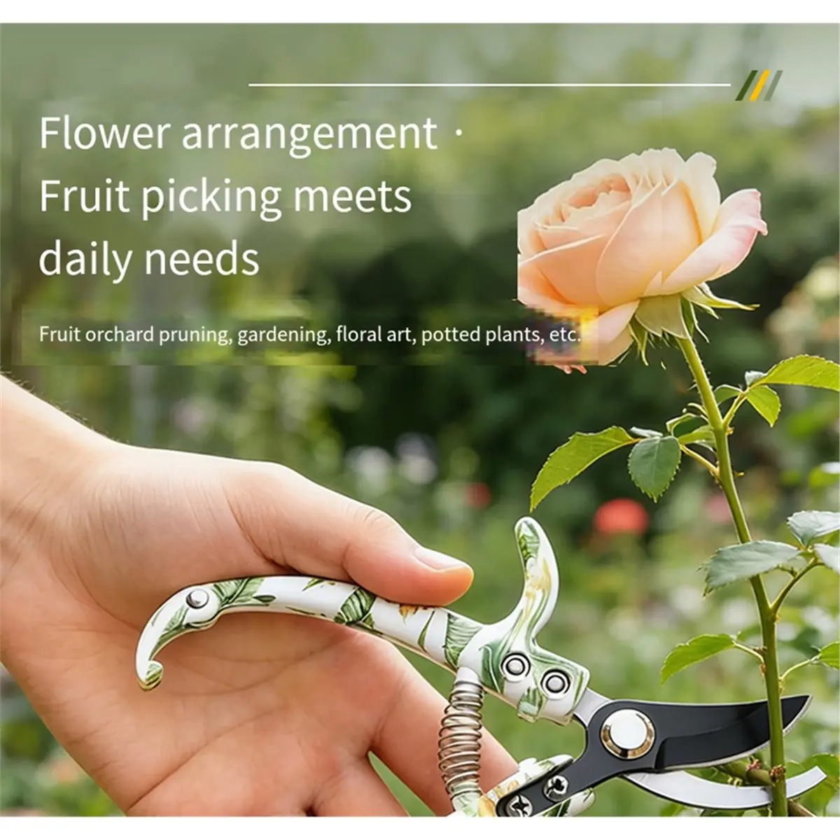 

Power Tool Sets 2pcs Floral Artist'S Labor-Saving Floral Scissors with Automatic Rebound,and Multifunctional Pruning and Floral