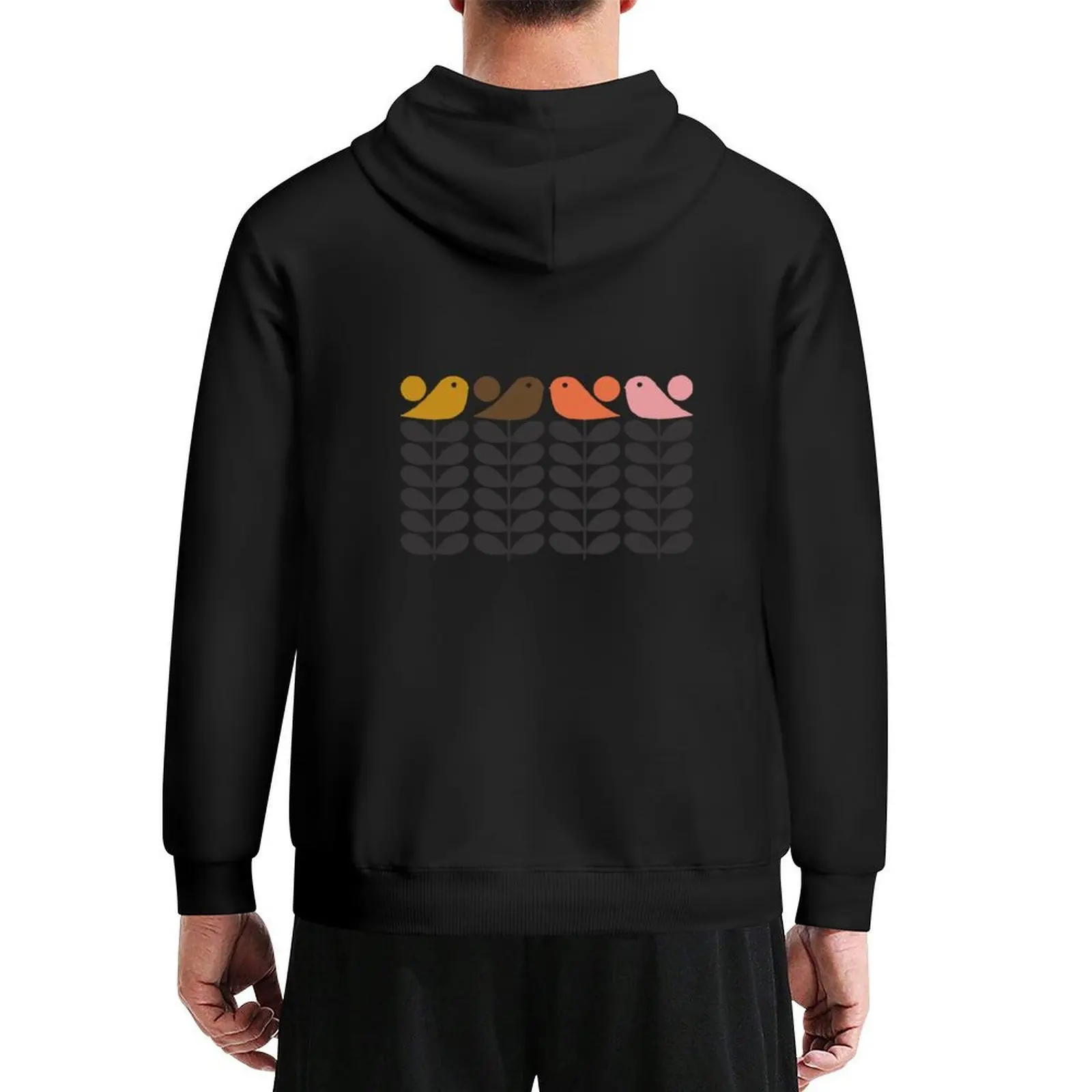 

orla kiely, Early Bird ,orla kiely pattern Hoodie men's winter sweater graphic t shirts men autumn new products tracksuits