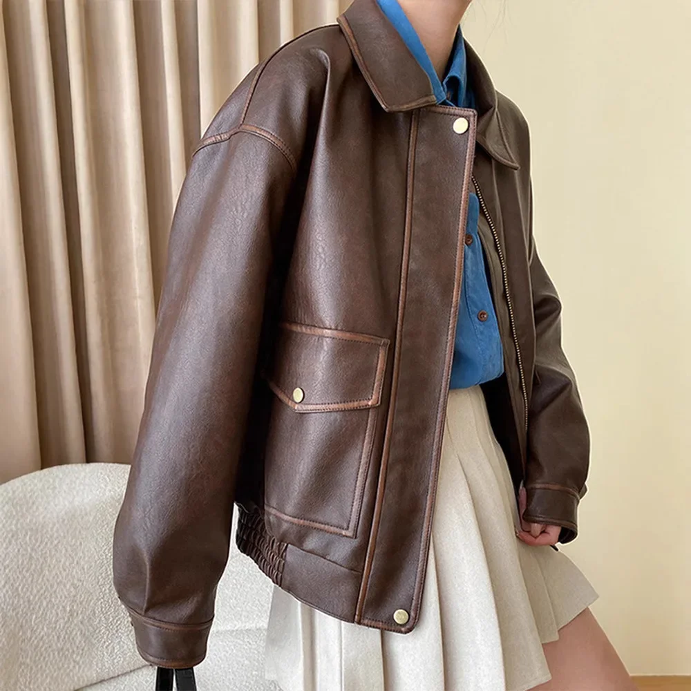 Рисунок 4 - Коричневая кожаная куртка