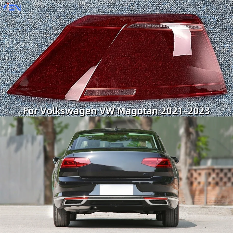 For Volkswagen VW Magotan 2021 2022 2023 Articles Cars Replacement Car Lights Shell Lens Glass Shell Car Taillight Lens Cover