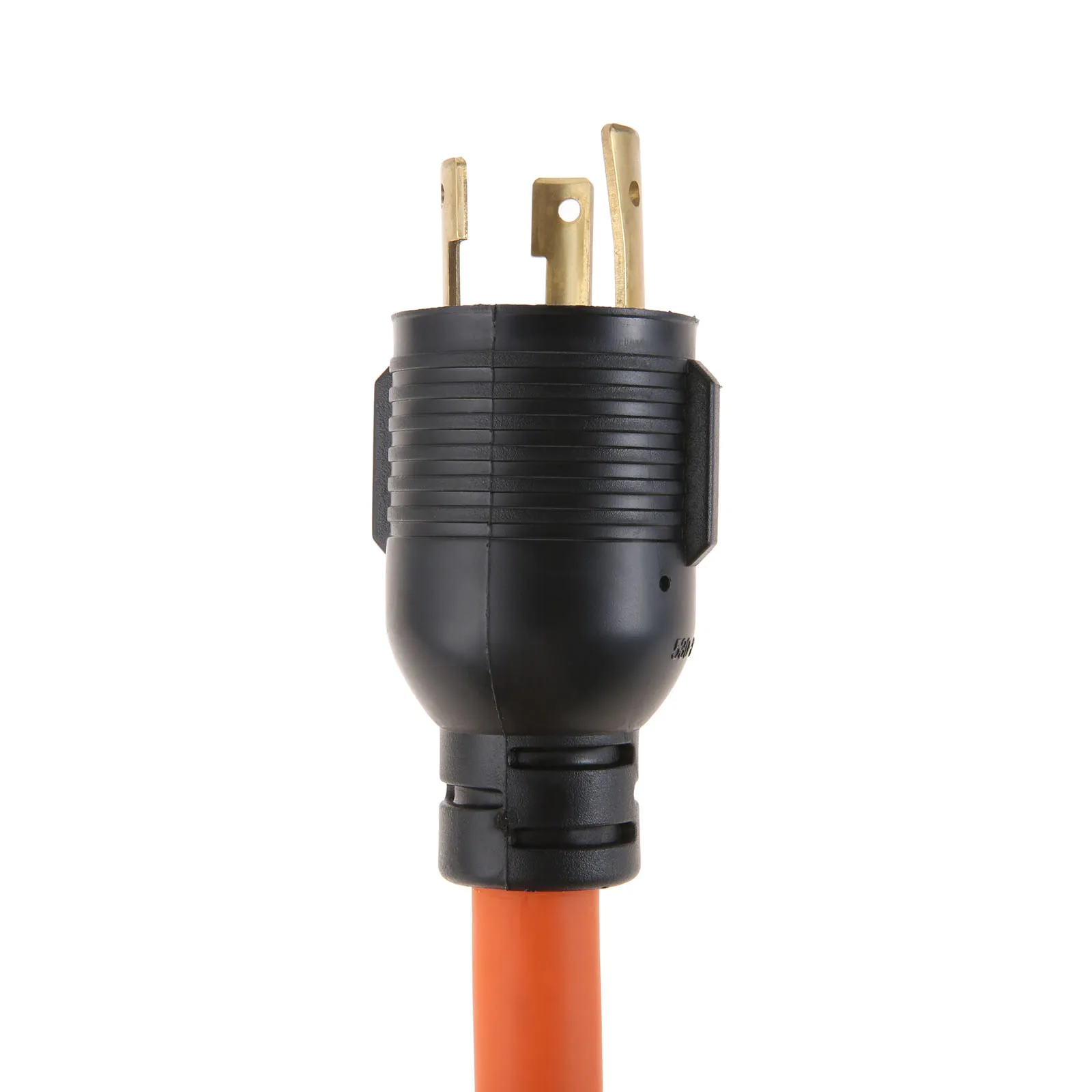 Rallonge Adaptateur Générateur 2 Pieds – 30 Ampères, 125 Volts, 10 AWG, Pour Extérieur, Jaune